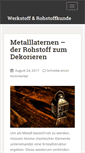 Mobile Screenshot of metall-keramik-kunststoff.de